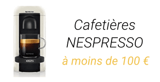 Cafetière Nespresso pas cher